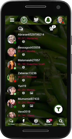 Mensajero El Chat Picante