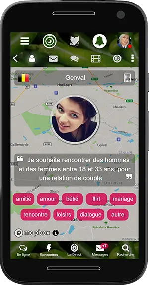 Localisation membre Le Tchat Coquin