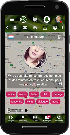 Localisation membre Le Tchat Coquin