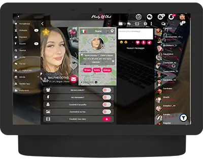 Incontra persone su PC nell'applicazione La Chat Piccante